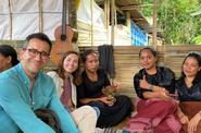 Spending time with locals 