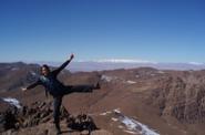 At the peak 
