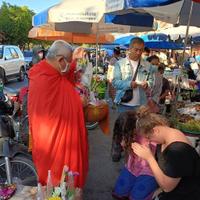 At the market 
