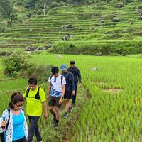 On the trek 
