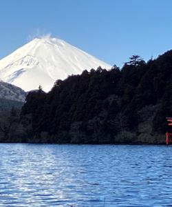 Fuji from Lake Ashi