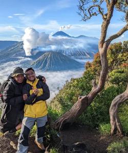At the mountain top 
