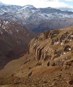 Hikking in the Andes