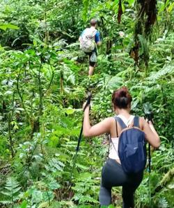 On the trek 