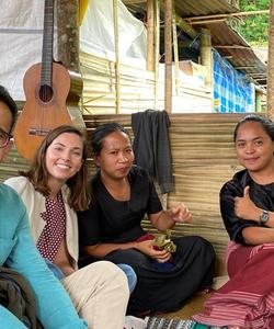 Spending time with locals 