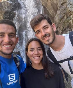 On the hike