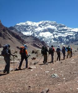 Aconcagua mountain trek