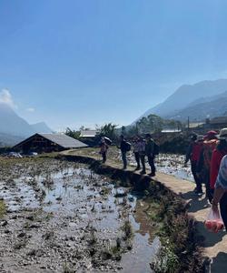 On the trek 