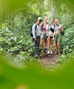 On the trek 