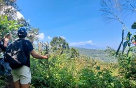 On the trek 